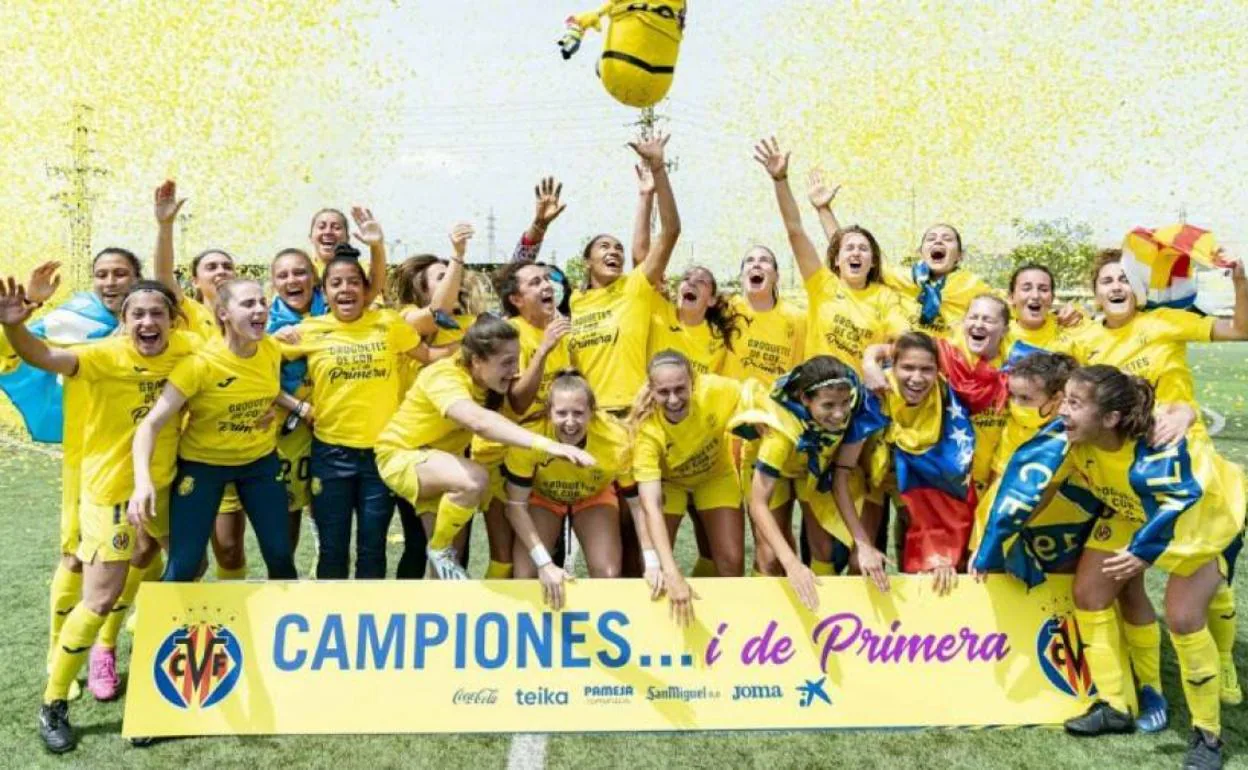 El Villarreal Femenino Asciende A La élite Por Primera Vez En Su ...